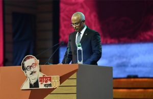 Maldivian President calls Bangabandhu “giant of South Asian history”