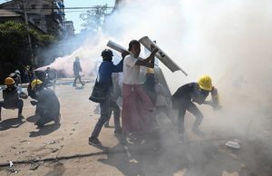 3 protesters killed as Myanmar workers go on strike