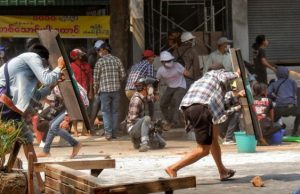 Myanmar security forces kill 18 anti-coup protesters despite calls for restraint : rights group
