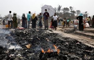 Aid workers struggle to reunite Rohingya children separated by deadly fire in Cox’s Bazar camp