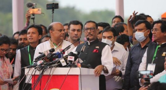 Quader: BNP getting funds from foreign countries to launch anti-govt movement